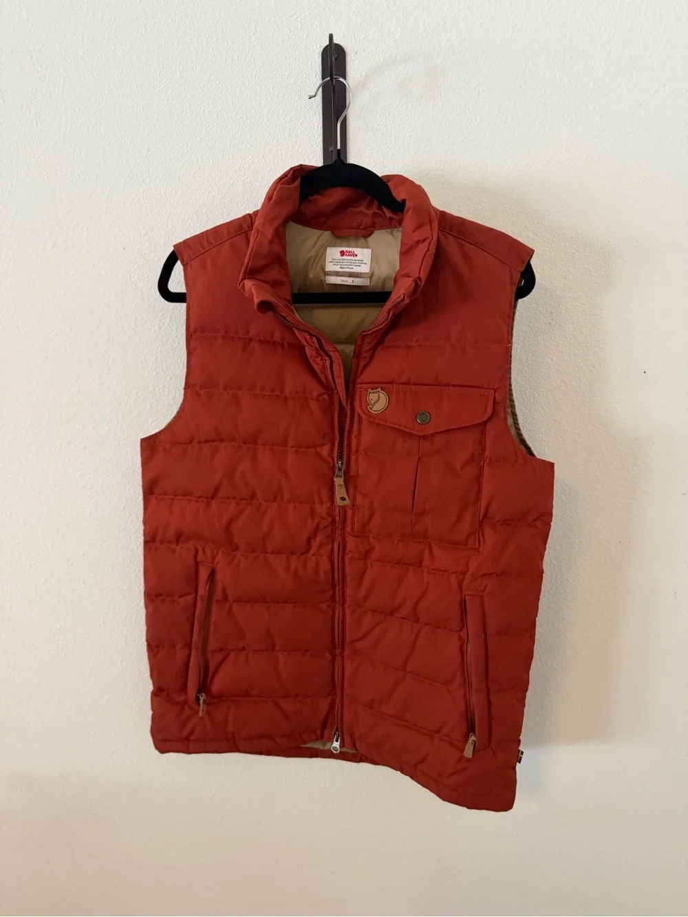 Fjallraven Ovik Lite Vest Men's Burnt Orange
